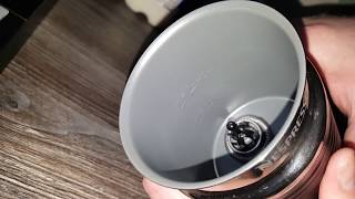 How to use a Nespresso Aeroccino Milk Frother  A Quick and Simple Guide [upl. by Ahsotal]