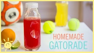 EAT  Homemade Gatorade [upl. by Chamkis]