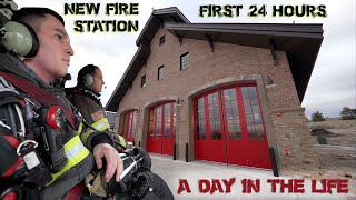 First 24 Hours in a New Fire Station  A Day in the Life [upl. by Obocaj]