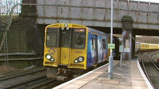 Half an Hour at 216  Birkenhead North Station 1022017  Class 507 508 terminus [upl. by Selry]