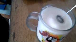 Aerolatte Review Frothing Cold Milk In Under 1 Minute [upl. by Naima]